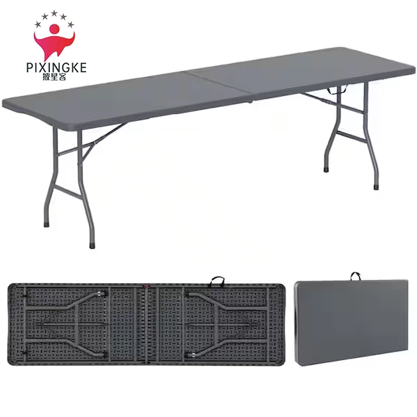 Black Durable Outdoor Folding Tables