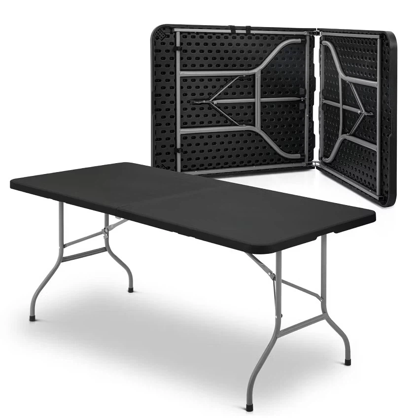 Black Durable Outdoor Folding Tables factory